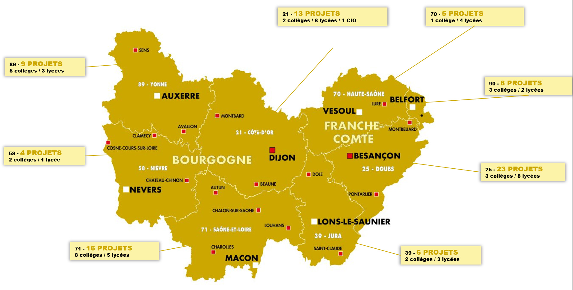 FSE+ | Carte BFC | Janvier 2025