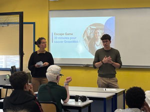Visite rectrice | "Hackez les stéréotypes au lycée Jules Haag de Besançon | 13-10-2025