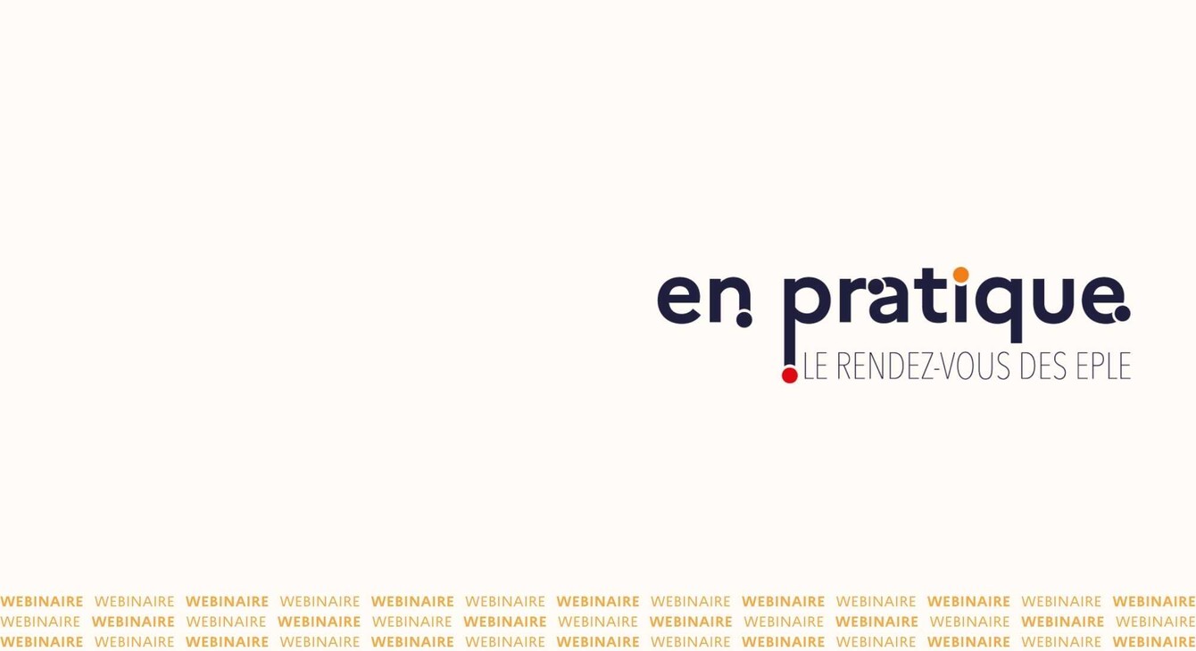 WEbinaire en pratique