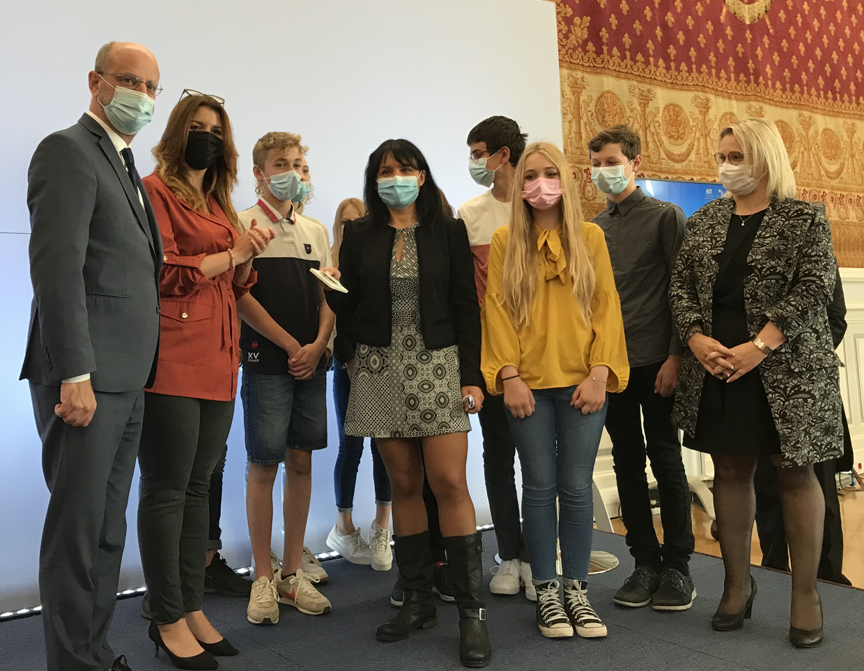 3e prix du concours Clémenceau pour les élèves du collège Pasteur d’Arbois