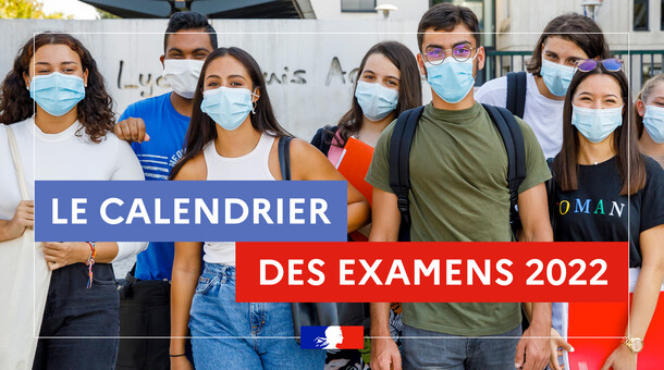 calendrier examens 2022