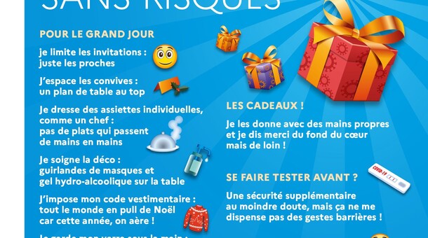 Le covid c'est pas un cadeau ARS BFC