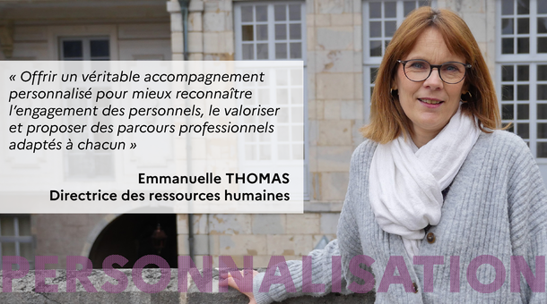 Emmanuelle Thomas, directrice des ressources humaines