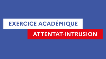 Exercice attentat intrusion