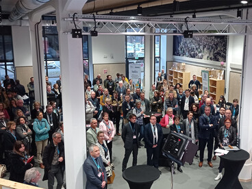La première édition de la journée du numérique éducatif s'est tenue le 11 décembre 2024 à Belfort dans les locaux du CrunchLab de l’université de technologie de Belfort Montbéliard (UTBM).